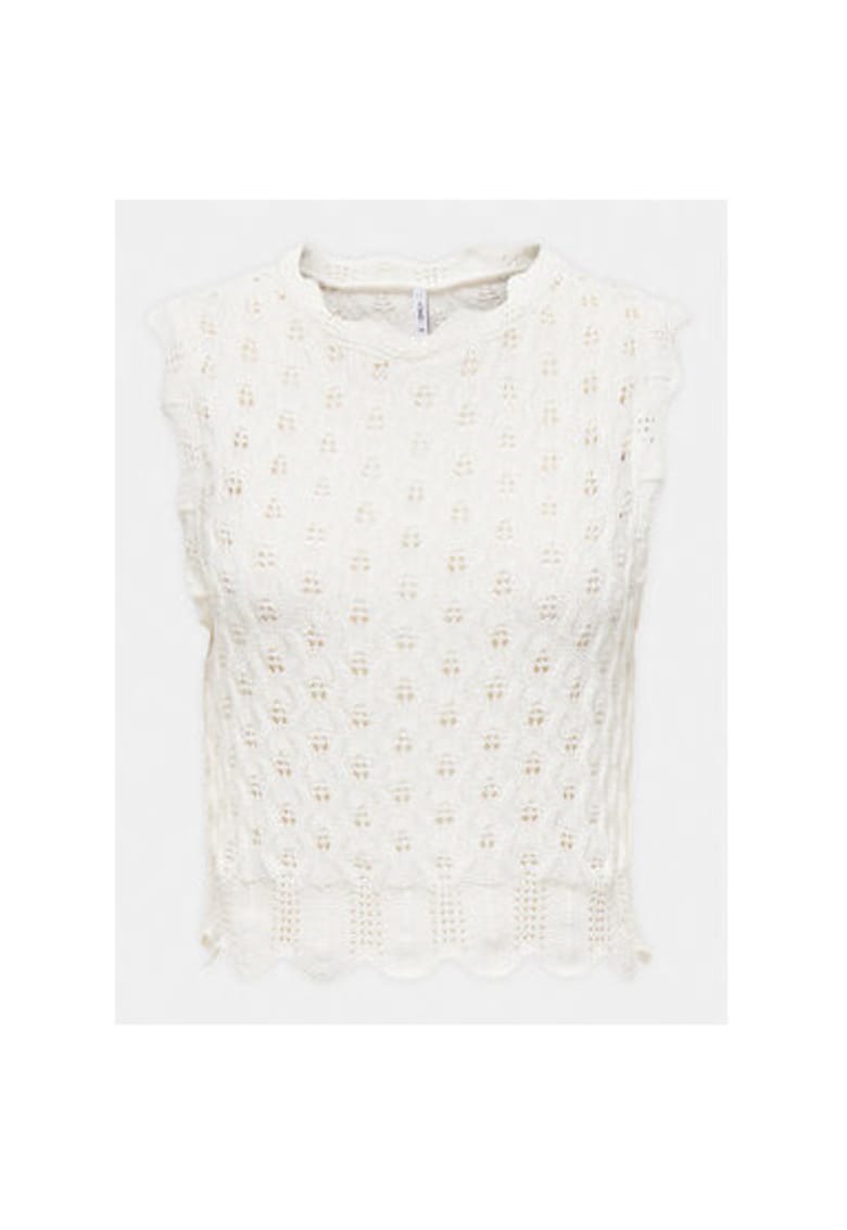 Tricou dama - 303322823 - Bumbac/Poliester - Bej