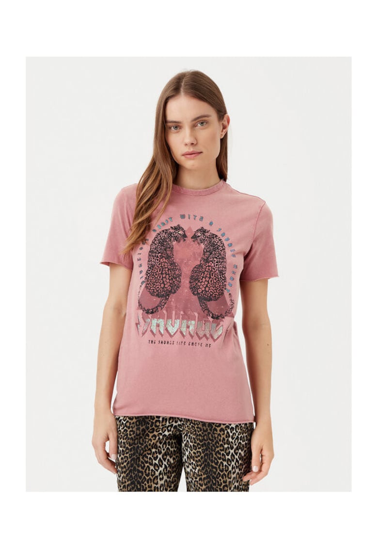 Only Tricou dama - 304791260 - Bumbac organic - Roz - Roz