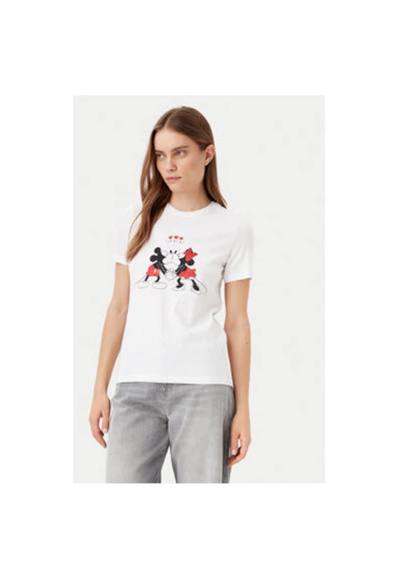 Tricou dama - 304927089 - Bumbac organic - Alb Tricou dama - 304927089 - Bumbac organic - Alb