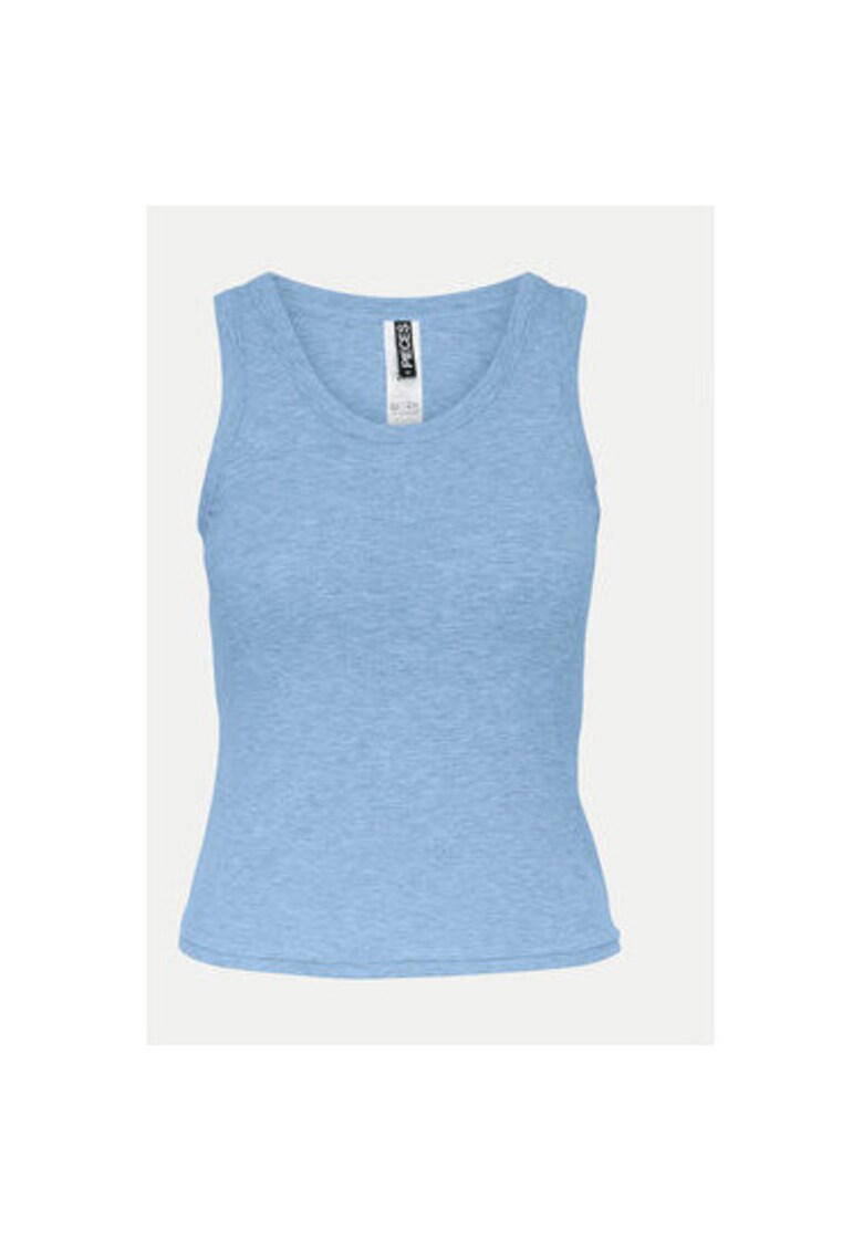 Tricou dama - 304014918 - Viscoza - Albastru - Albastru