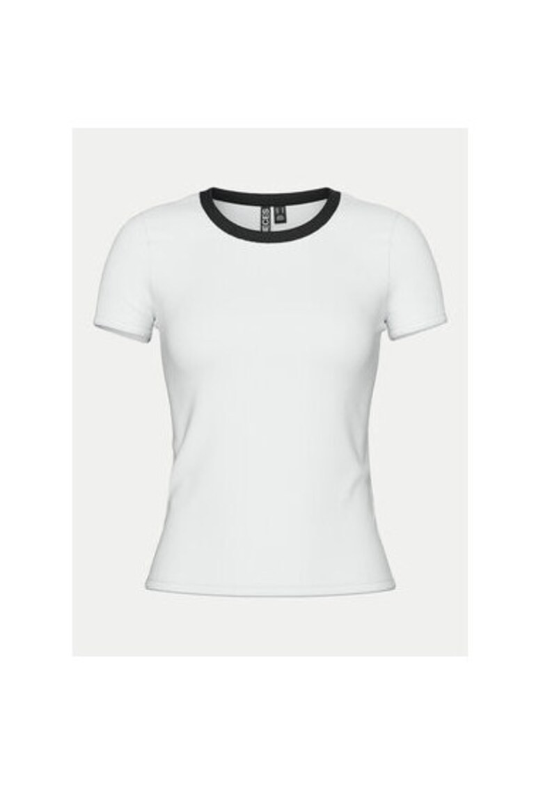 Tricou dama -  304915499 - Bumbac organic - Alb