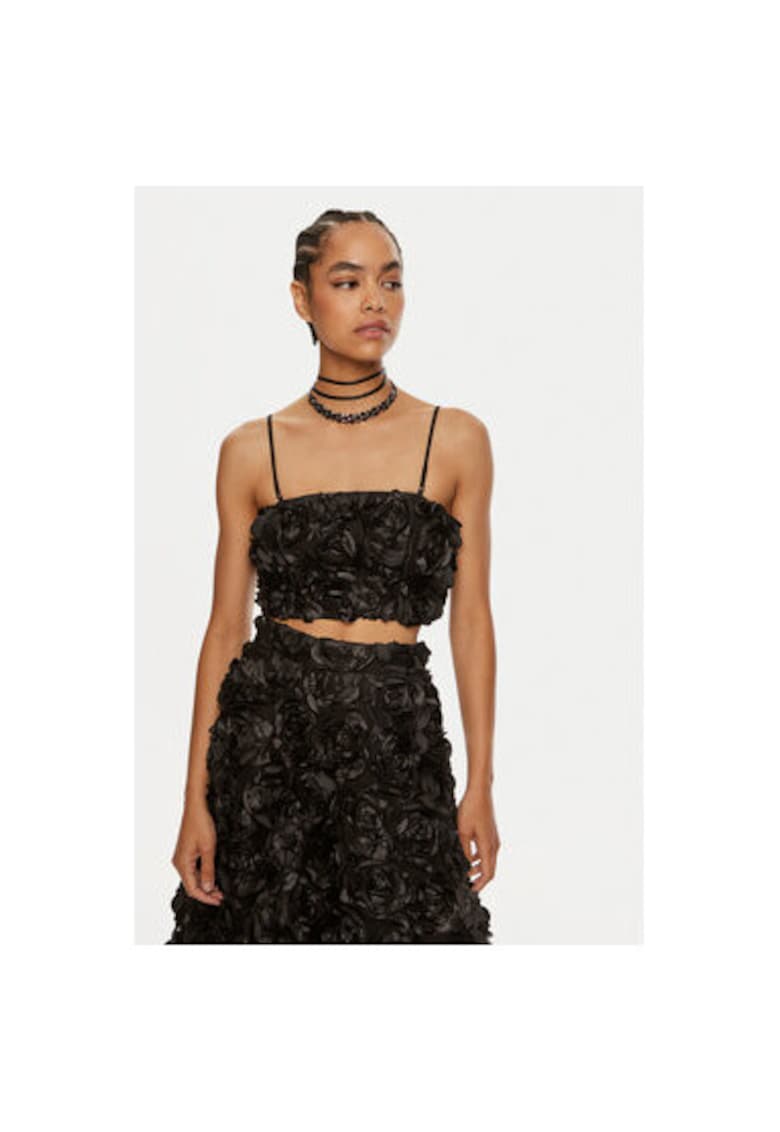 Tricou dama - 304471650 - Poliester - Negru