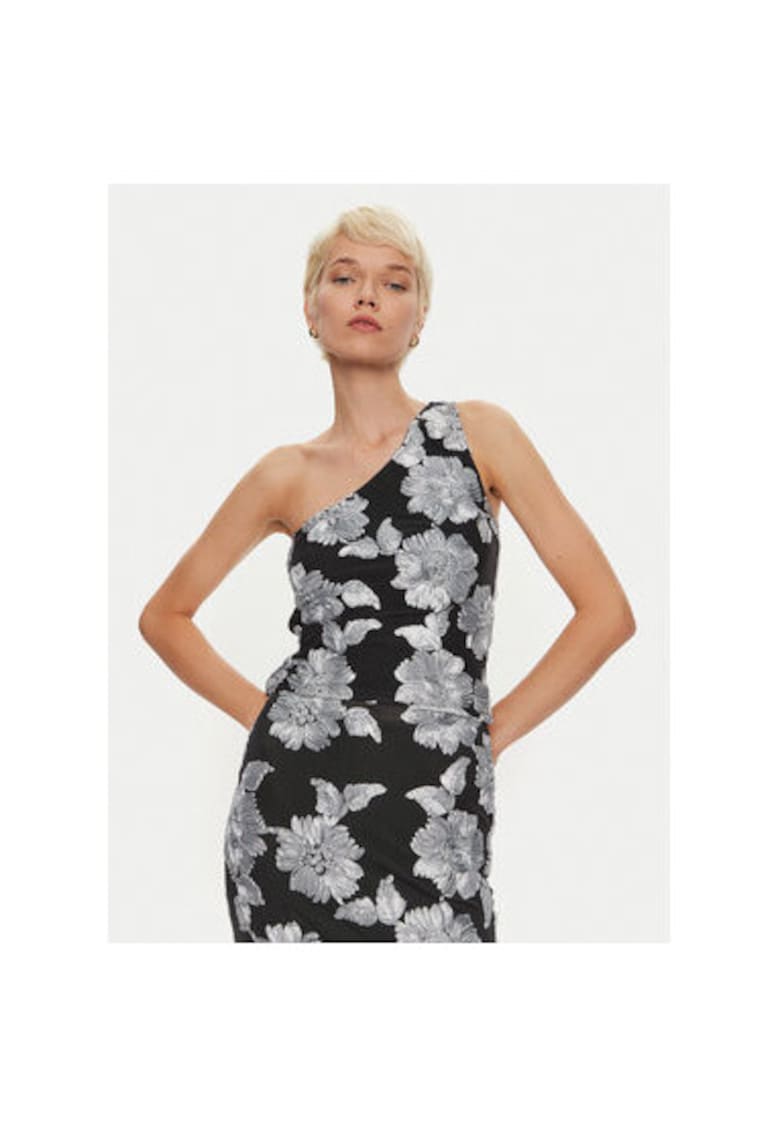 Tricou dama - 304472619 - Poliester recliclat - Negru