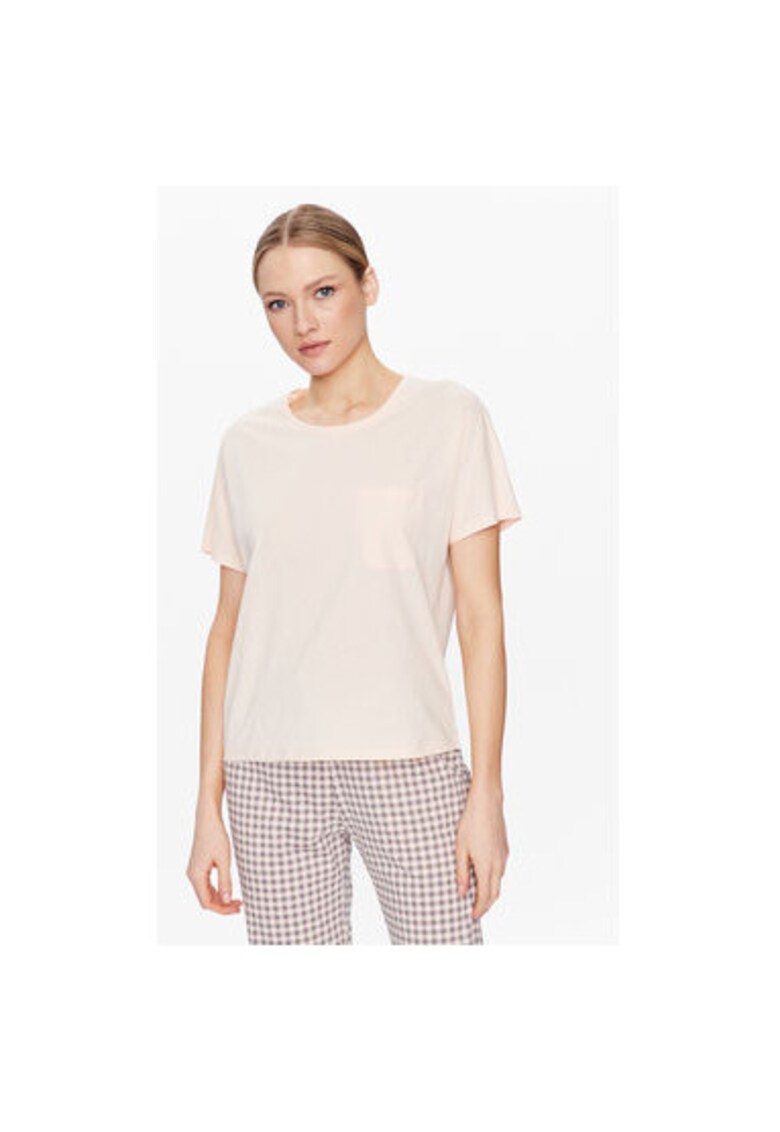 Tricou dama - 301741602 - Bumbac organic - Portocaliu - Portocaliu