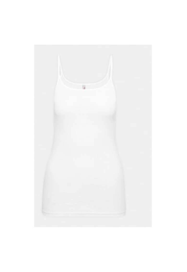 Tricou dama - 303328405 - Bumbac - Alb