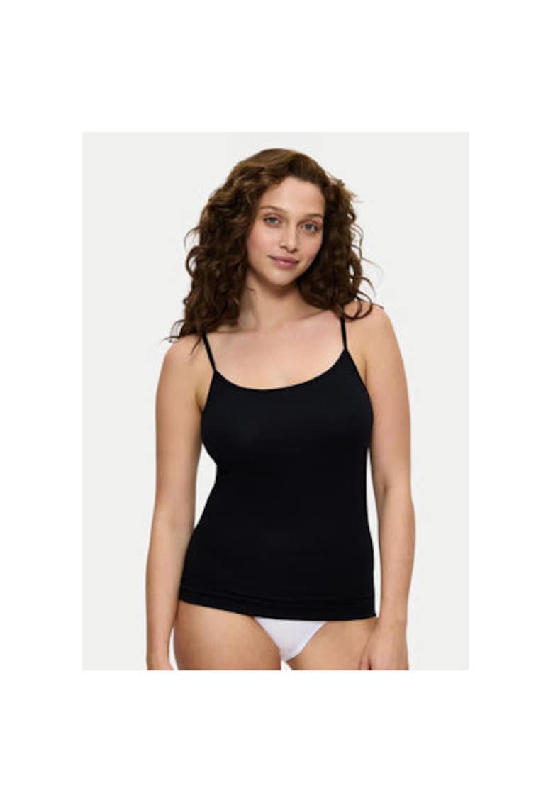 Tricou dama -  304974793 - Bumbac - Negru