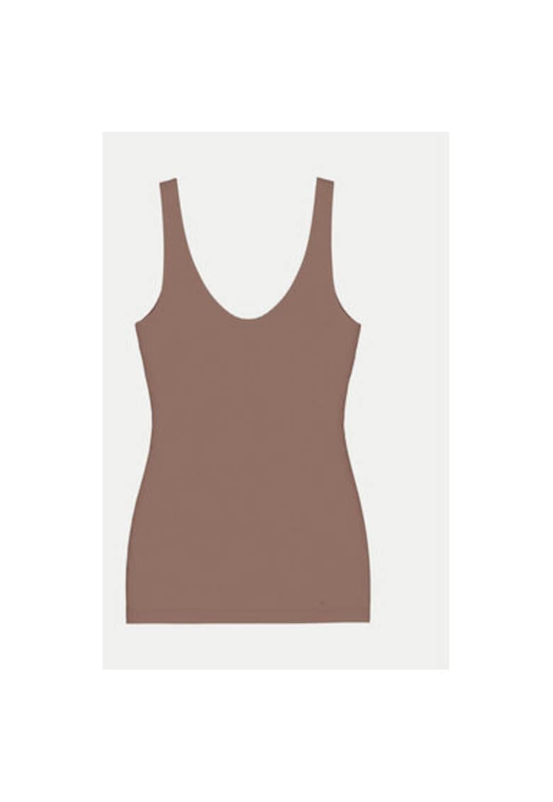 Tricou dama -  304538308 - Modal - 36 EU - Maro