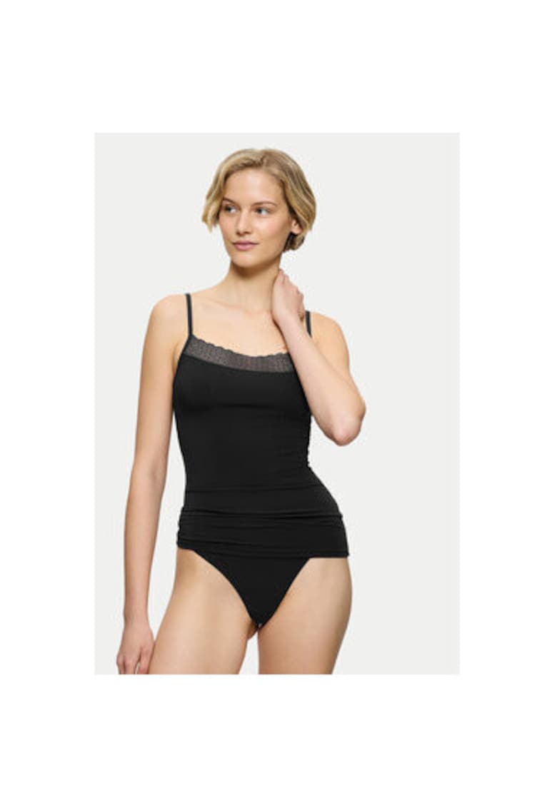 Tricou dama - 304540301 - Modal - Negru - Negru