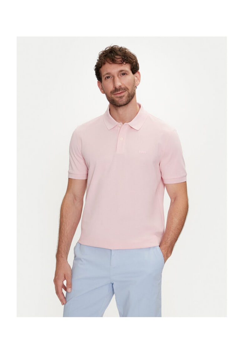 Tricou barbati - 303671976 - Bumbac - 3XL INTL - Roz