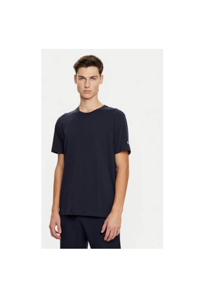 Tricou barbati - 304700606 - Bumbac - Albastru - Albastru