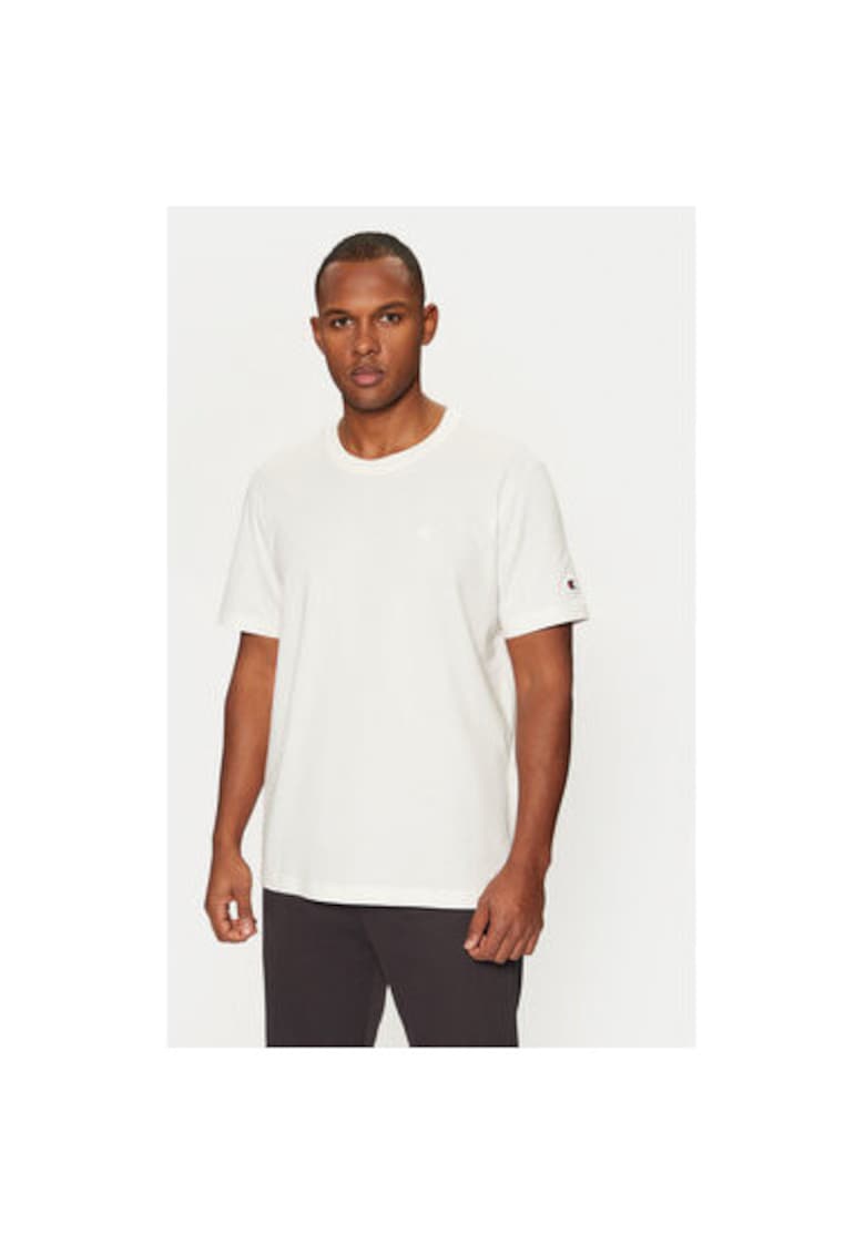 Tricou barbati - 304699290 - Bumbac - Alb