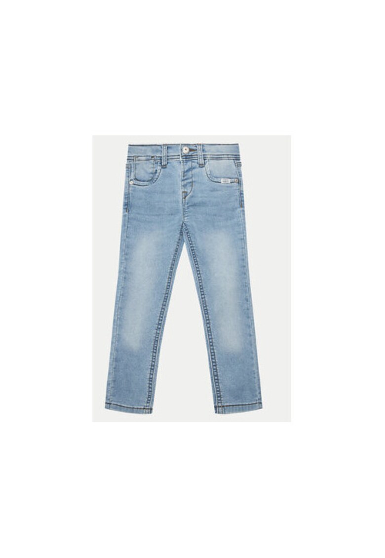 Pantaloni baieti -  304718304 - Bumbac/Poliester - Albastru