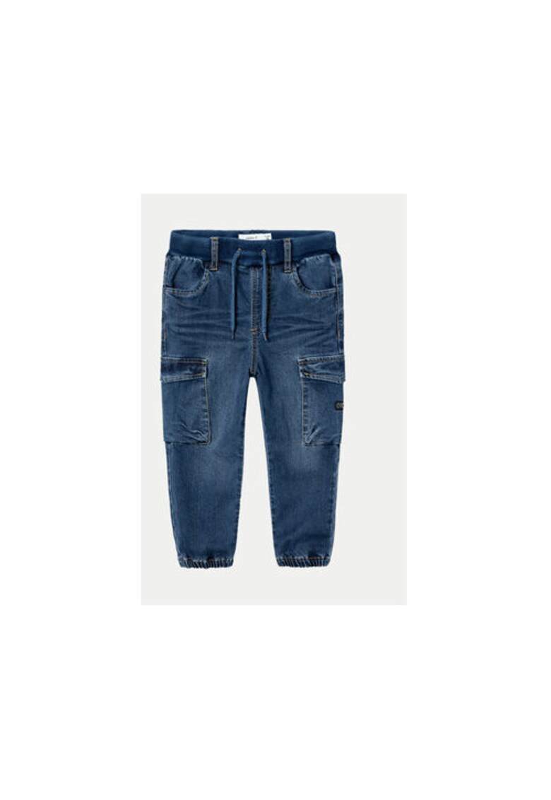 Pantaloni baieti - 304434419 - Bumbac/Poliester/Viscoza - Albastru - Albastru