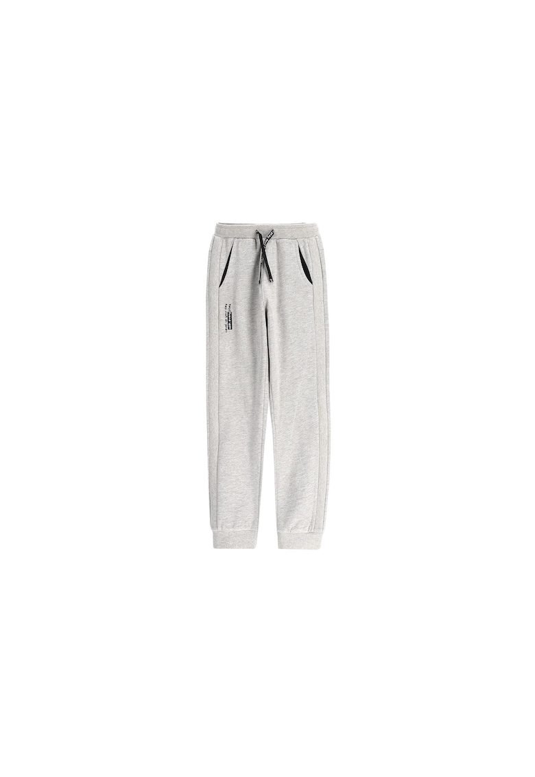 Pantaloni fete - Bumbac - Gri