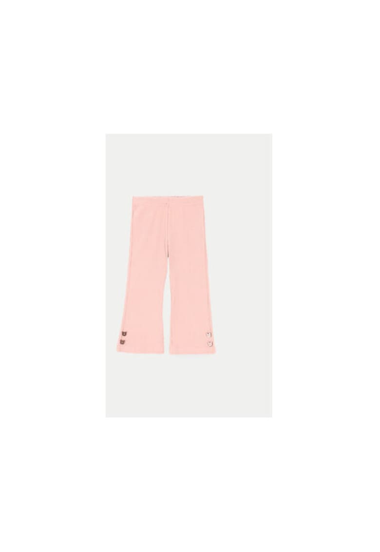 Pantaloni fete - 304483264 - Bumbac - Roz - Roz