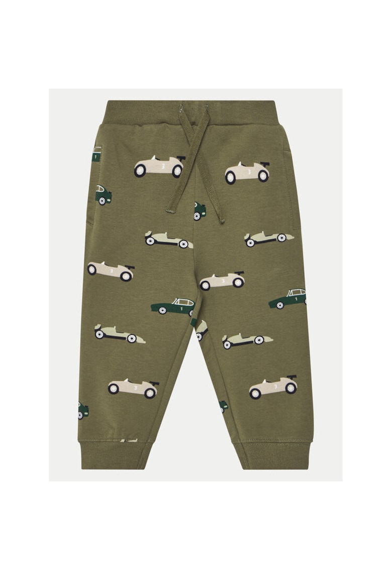 Pantaloni baieti - 304732119 - Bumbac organic - Verde - Verde