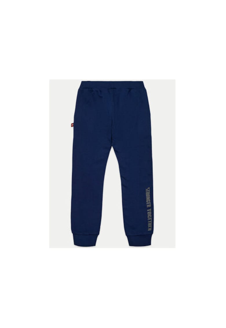 Pantaloni baieti - 304284793 - Bumbac organic - Albastru - Albastru