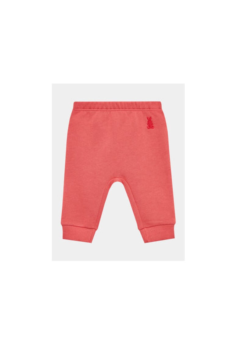 Pantaloni fete - 303218140 - Bumbac - Roz