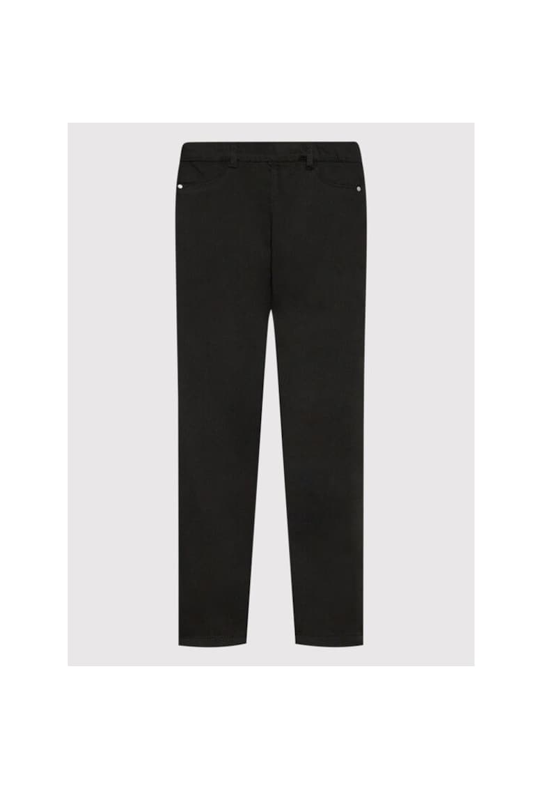 Pantaloni fete - 209252972 - Bumbac/Poliamida - 116 CM - Negru