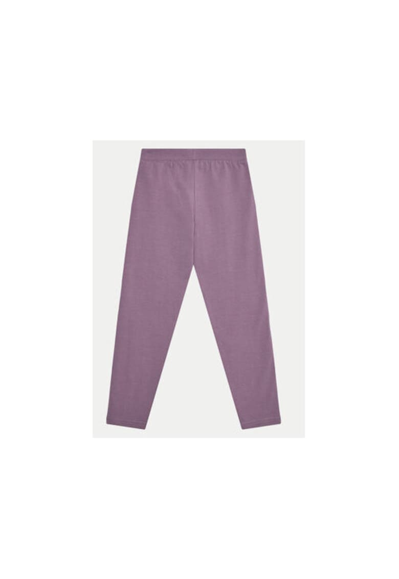 Pantaloni fete - 303943356 - Bumbac - Violet - Violet