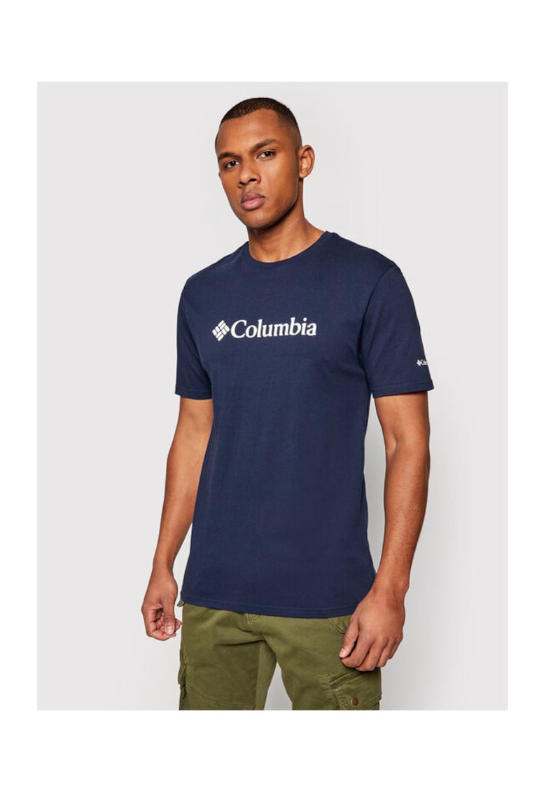 Tricou barbati - 208214902 - Bumbac - Albastru - Albastru