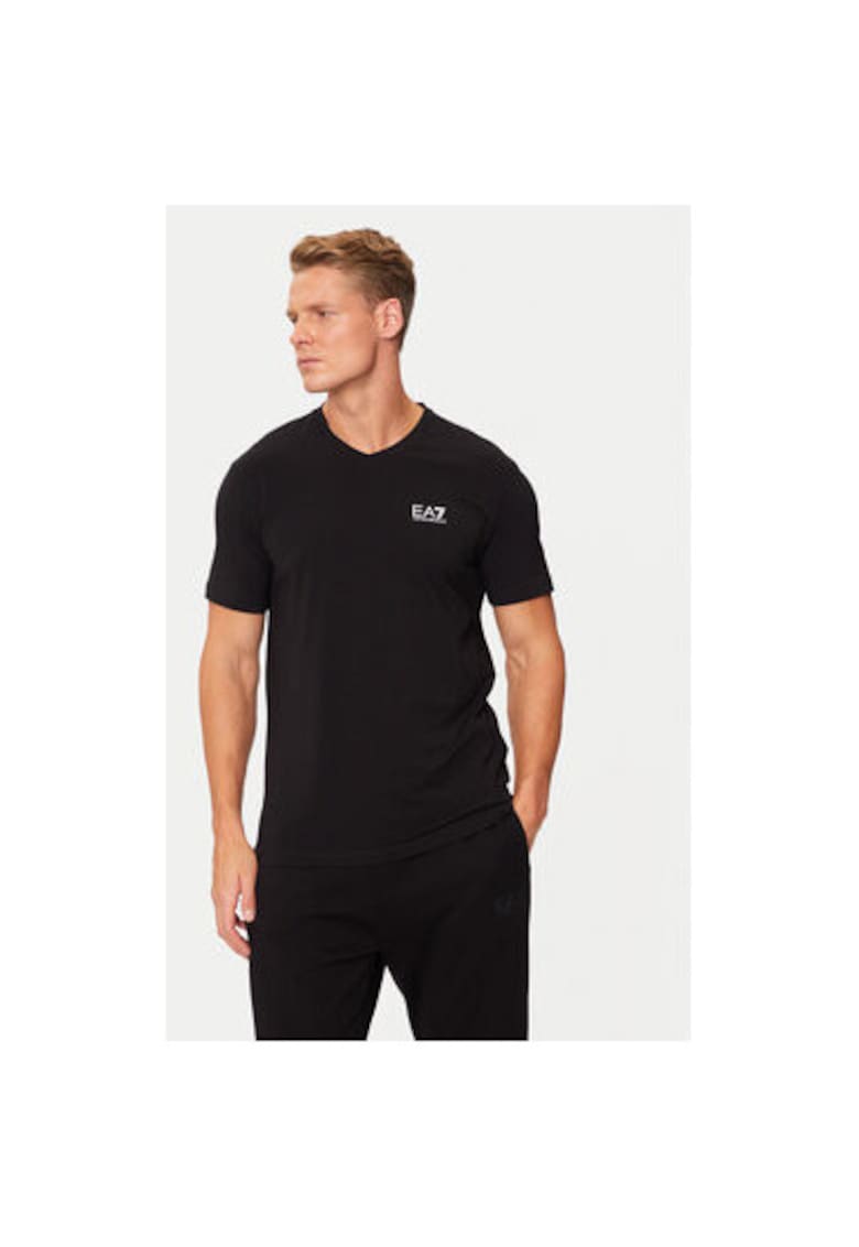 Tricou barbati - Emporio Armani  304213007 - Bumbac - S INTL - Negru