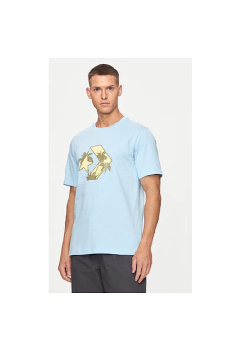 Tricou barbati -  304113000 - Bumbac - Albastru