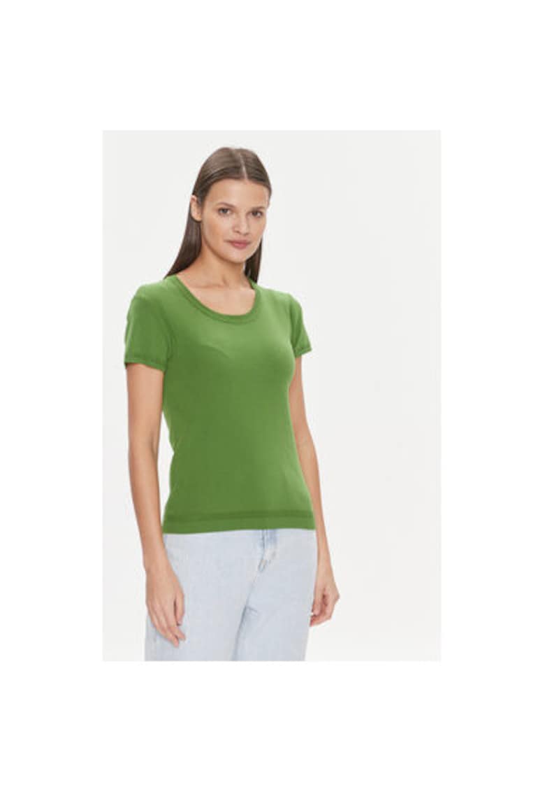Tricou dama - 303813635 - Bumbac - Verde