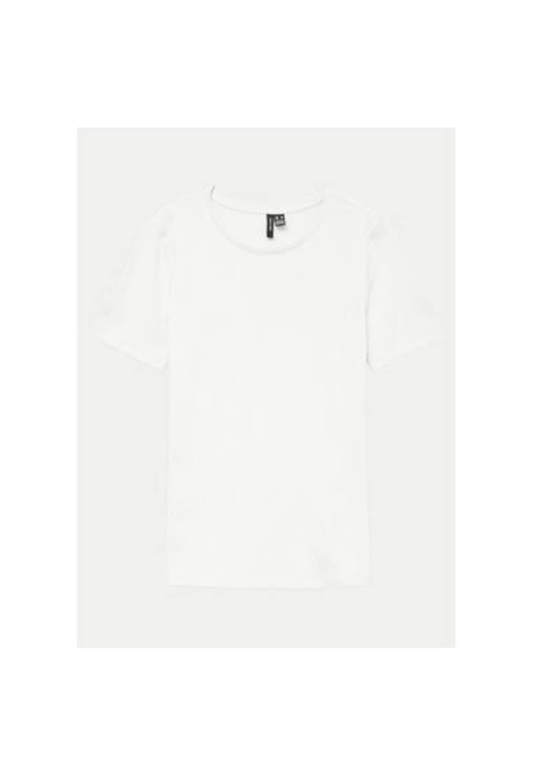 Tricou dama -  304786891 - Bumbac organic - Alb