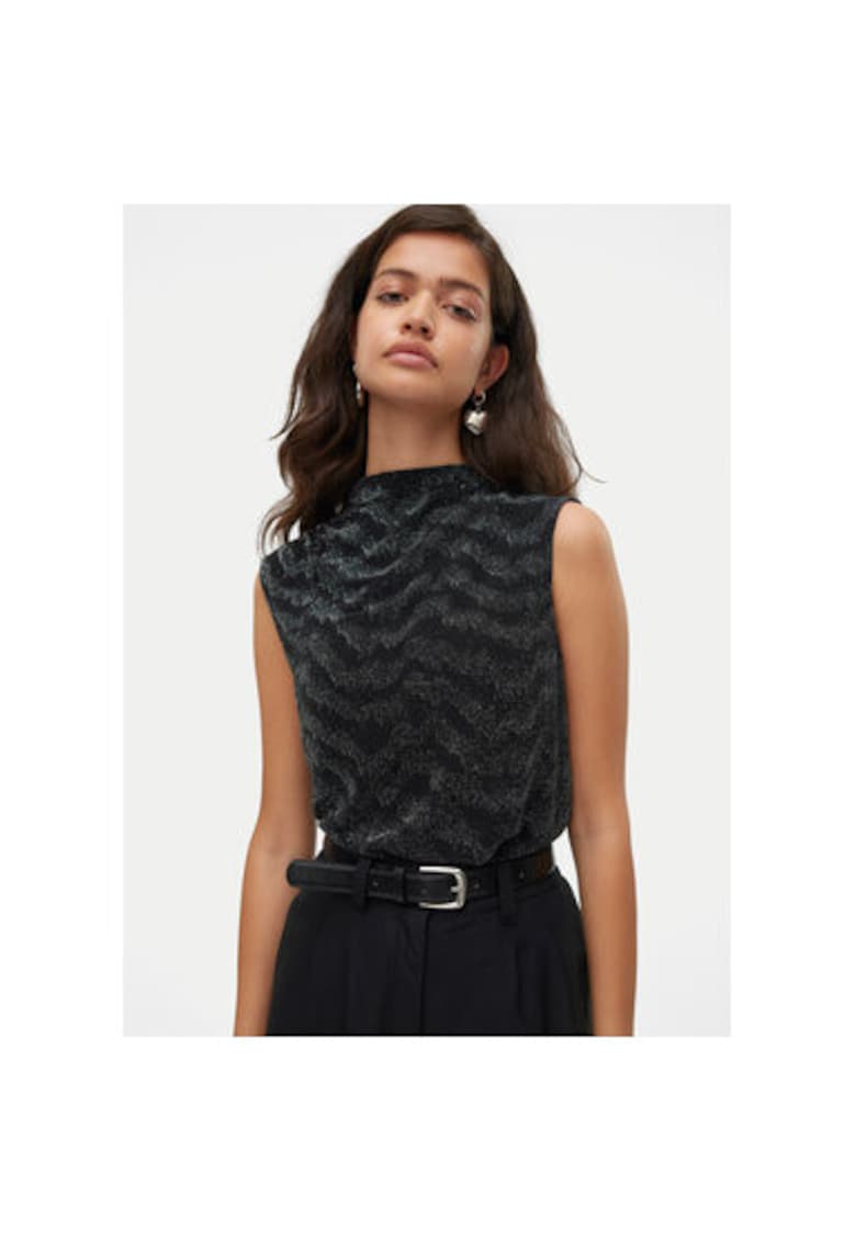 Tricou dama -  304520075 - Poliamida/Fibre metalice - Negru