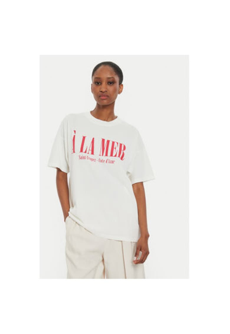 Tricou dama -  304687945 - Bumbac - Bej Tricou dama -  304687945 - Bumbac - Bej