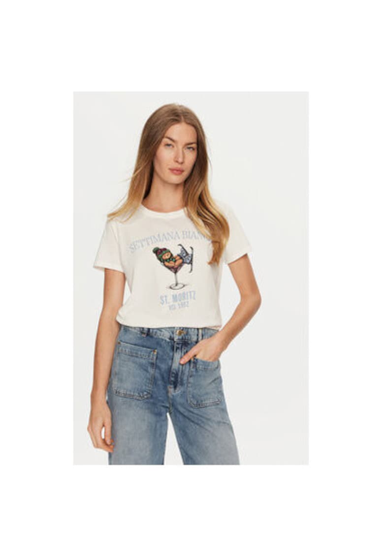 Tricou dama - 304906886 - Bumbac - One Size INTL - Bej Tricou dama - 304906886 - Bumbac - One Size INTL - Bej