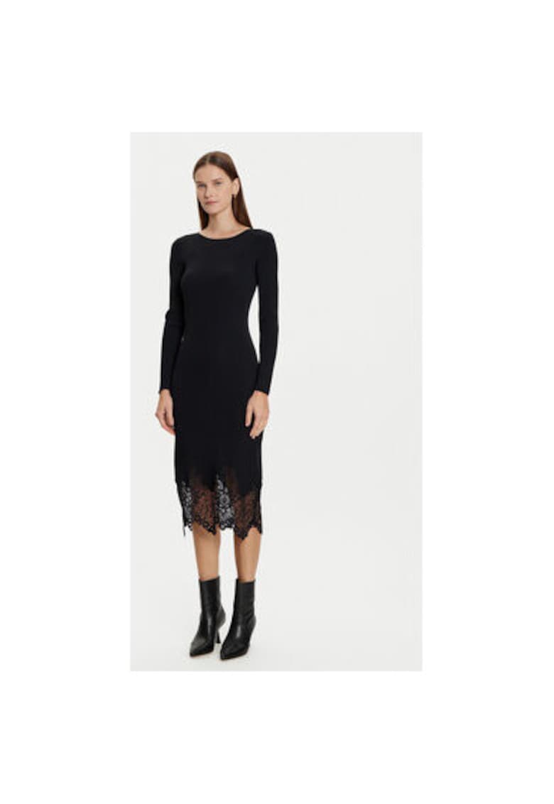 Rochie dama -  304483233 - Viscoza/Poliamida - Negru