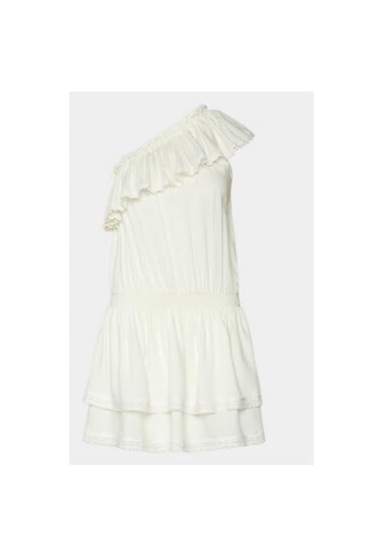 Rochie dama - 303700515 - Viscoza - Alb Rochie dama - 303700515 - Viscoza - Alb