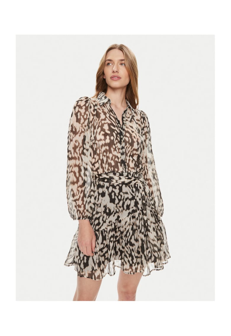 Rochie dama - 303919030 - Poliester - Bej - Bej