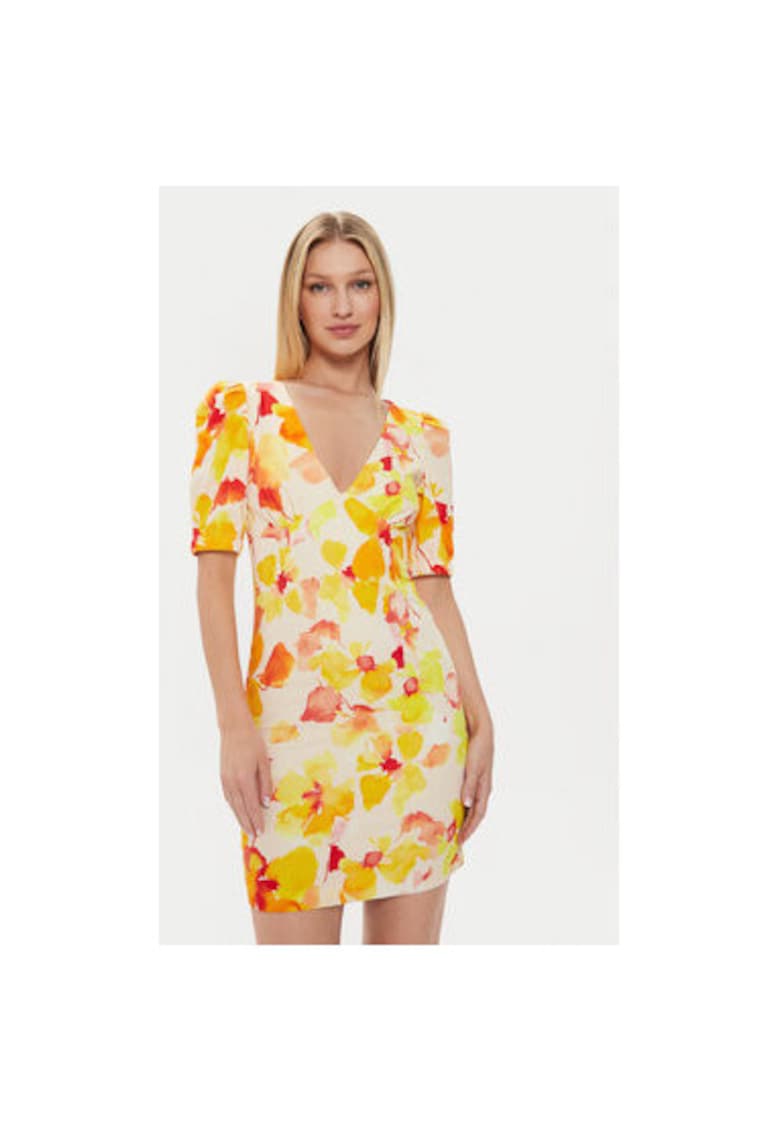 Rochie dama -  303918811 - Bumbac - Galben