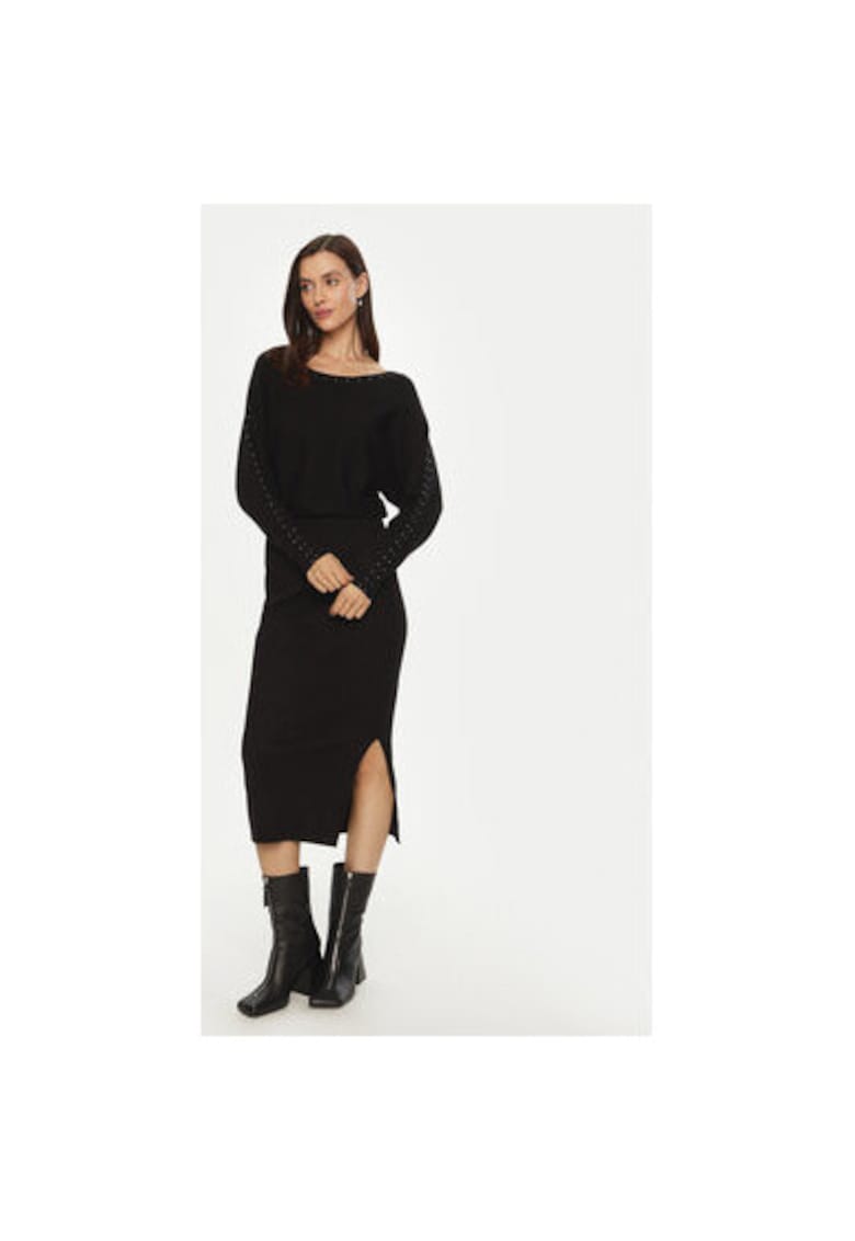 Rochie dama -  304486418 - Viscoza/Poliamida - Negru