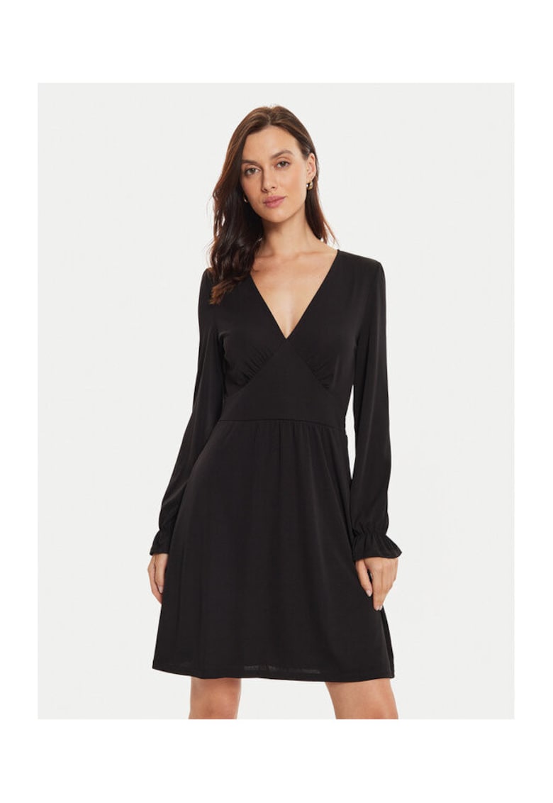 Rochie dama - 304483639 - Poliester - Negru - Negru