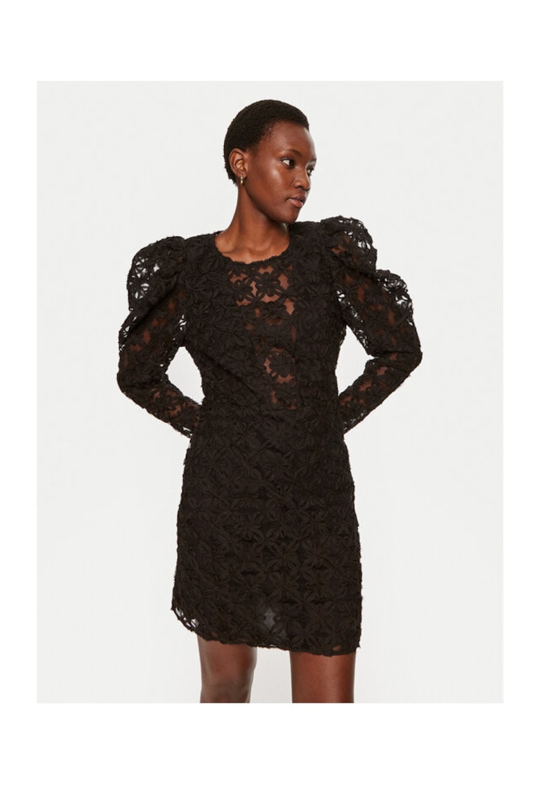 Rochie dama - 304135354 - Poliester - Negru - Negru