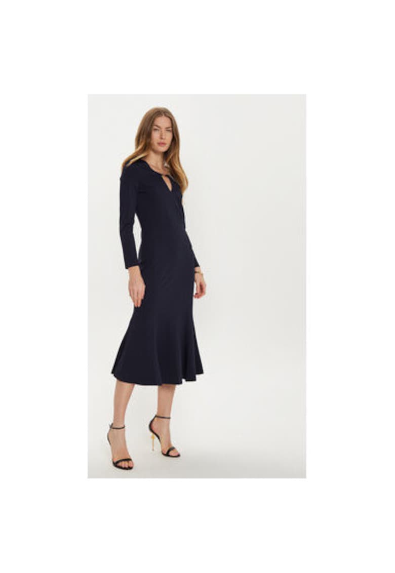 Rochie dama - 304956232 - Viscoza/Poliamida - Albastru