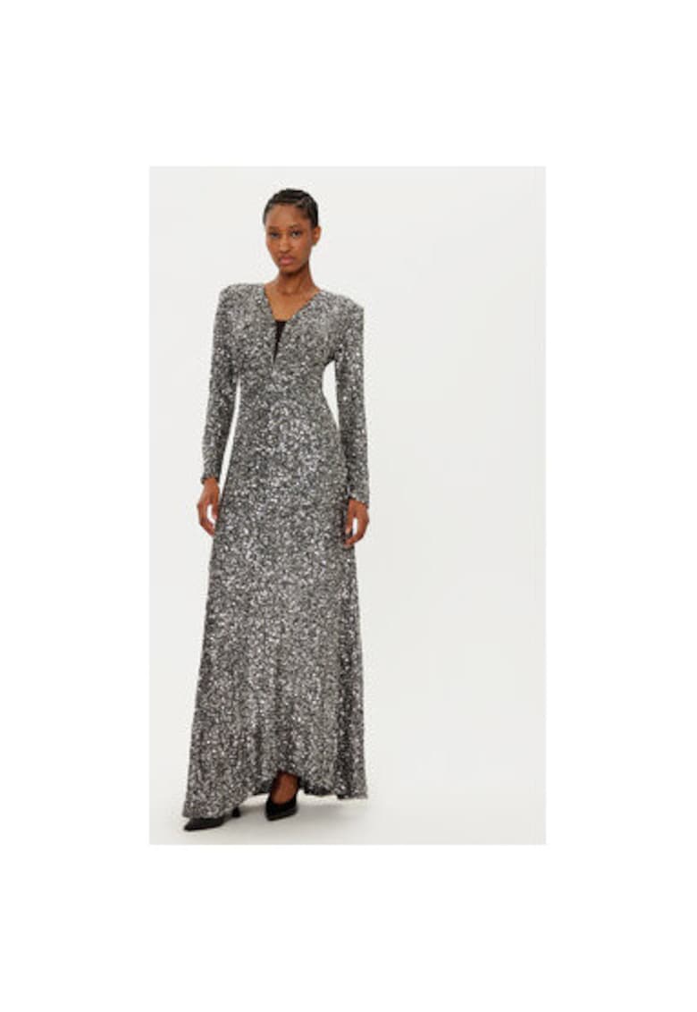 Rochie dama - 305119179 - Poliester reciclat - Argintiu - Argintiu