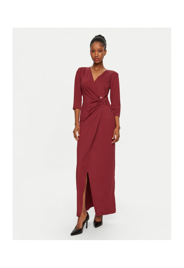 Rochie dama - 304996207 - Poliester - Rosu - Rosu