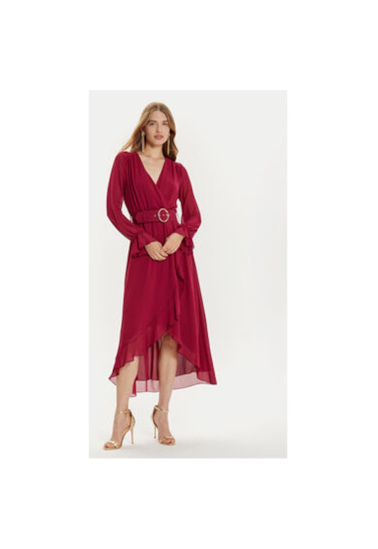 Rochie dama -  304891168 - Poliester - Rosu