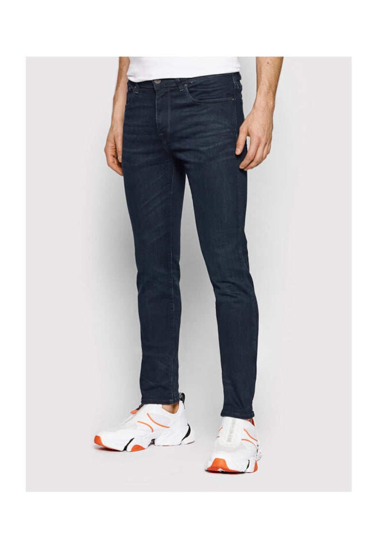 Blugi barbati - 209729344 - Bumbac organic/Modal - Albastru - Albastru inchis