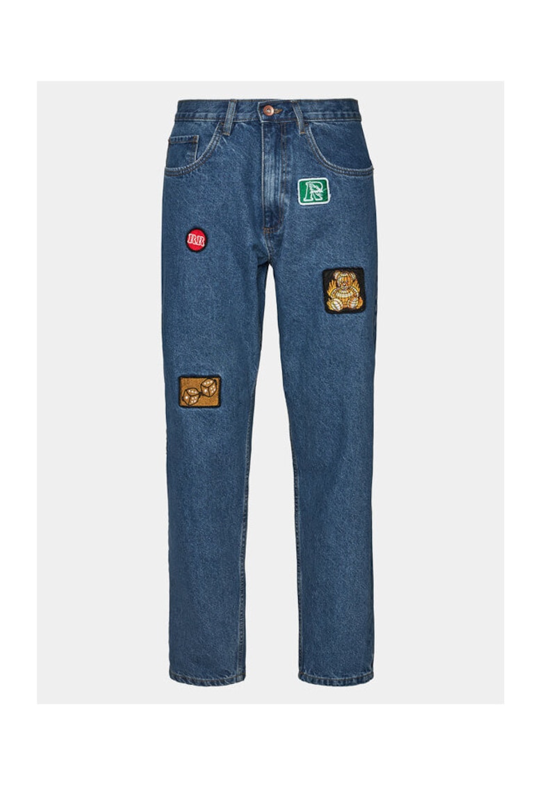 Blugi barbati - 303366940 - Sintetic - Albastru - Albastru