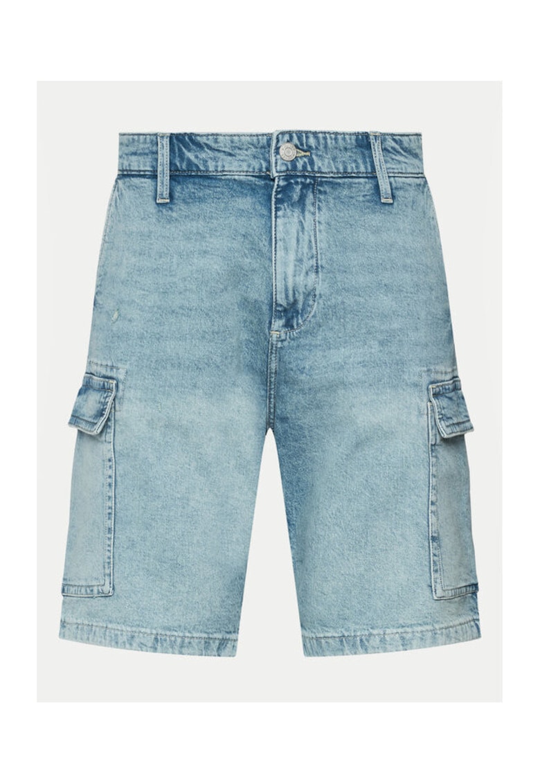 Blugi barbati - 303554217 - Bumbac - Albastru - Albastru