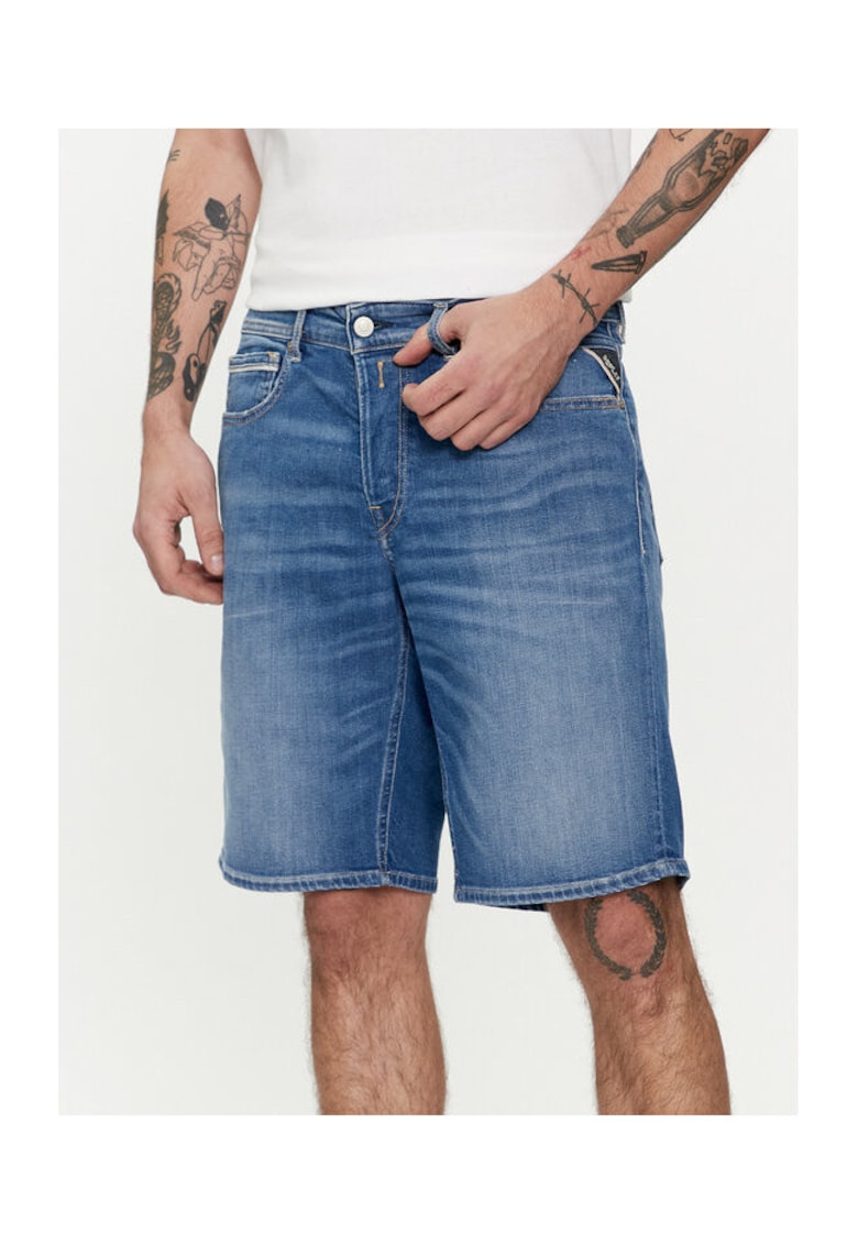 Blugi barbati albastri - Albastru