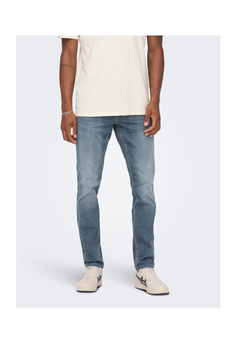 Blugi barbati - 301845331 - Bumbac - Albastru - Albastru
