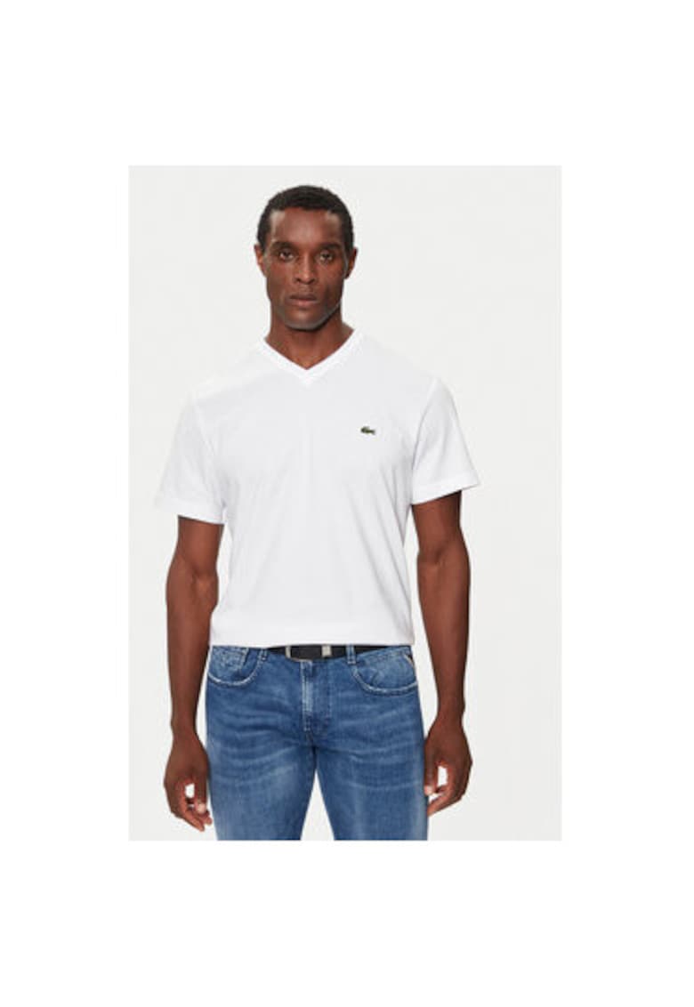 Tricou barbati - 304586118 - Bumbac - Alb