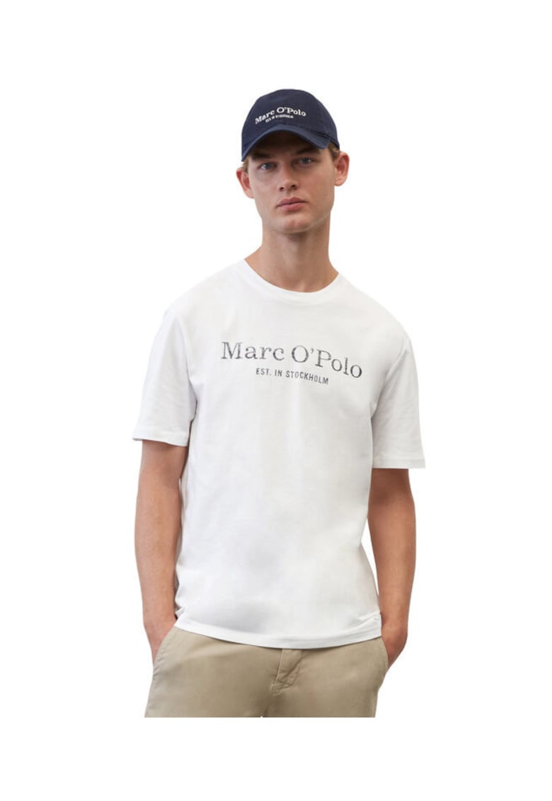 Tricou barbati - 302004638 - Bumbac - Alb - Alb